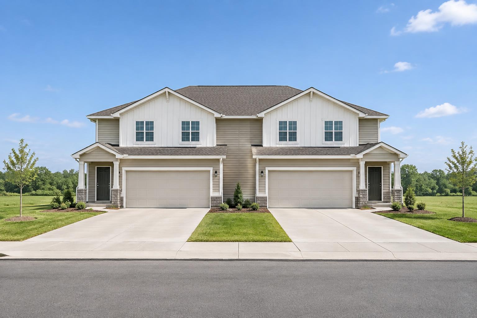 The Promise Model Two-story style proposed front exterior